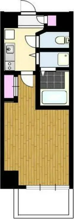 AXAS二子多摩川 5階階 間取り