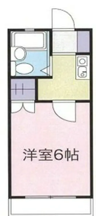 ワイコロア 1階階 間取り