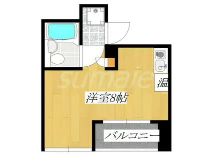 NS赤羽マンション(ワンルーム/3階)の間取り写真