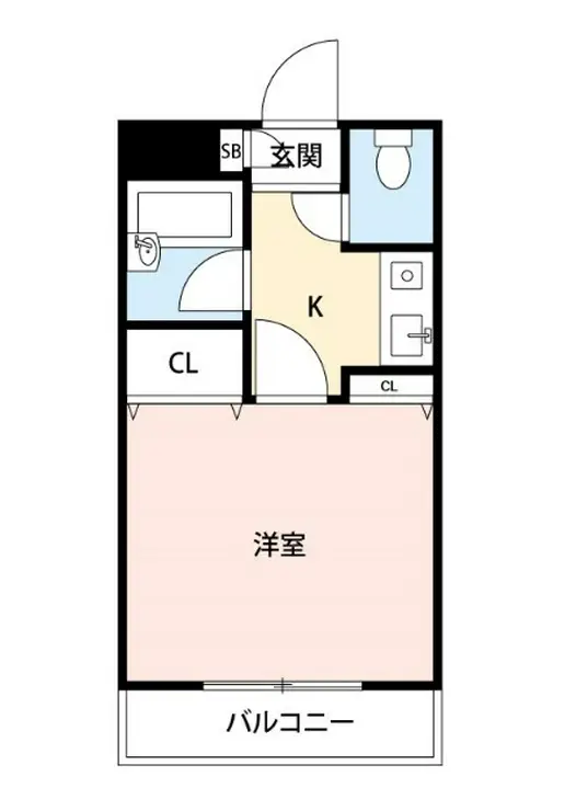 ベルファース朝霞台 2階階 間取り