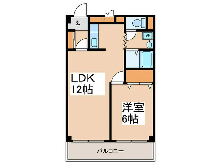 ヒルトップ鷺沼 1階階 間取り