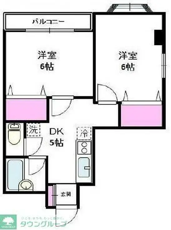 YMO弦巻 3階階 間取り