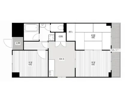 シティアーク新栄(3DK/10階)の間取り写真