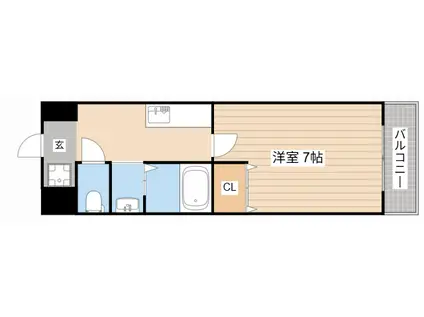 ハイツエクセルIII番館(1K/5階)の間取り写真