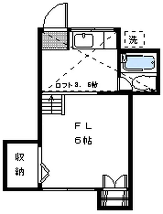 サングリーン平成 1階階 間取り