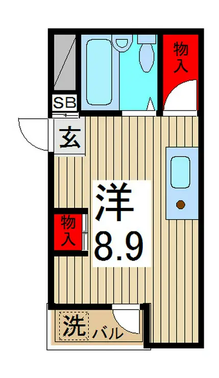 メゾン・ド・エステ 2階階 間取り