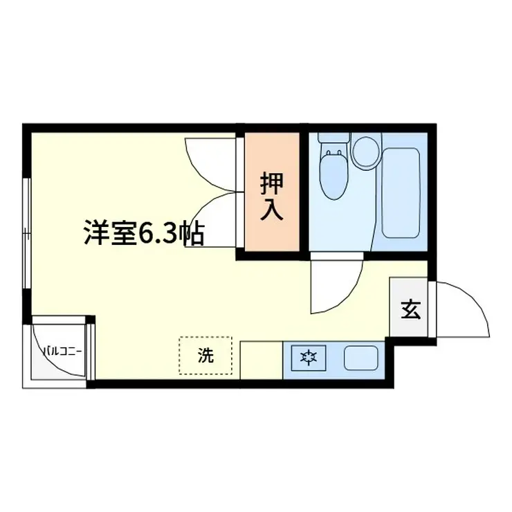 戸田ルーベンス 4階階 間取り