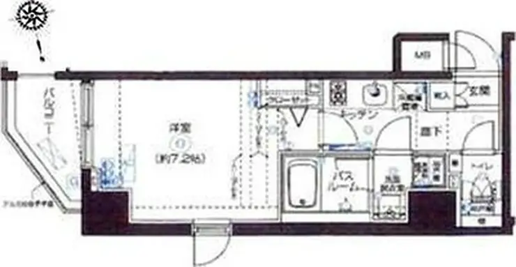 フェニックス川崎参番館 11階階 間取り