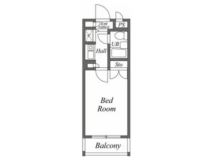 ユーレジデンス護国寺(1K/5階)の間取り写真