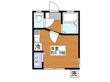 プチメゾン(ワンルーム/1階)の間取り写真