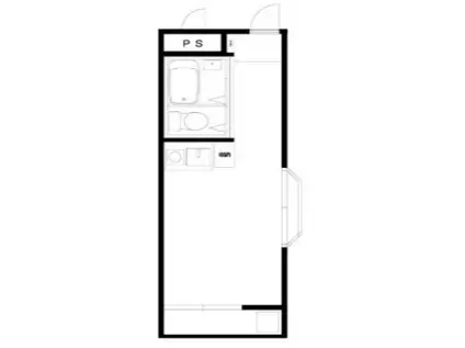 ハイシティ中野(ワンルーム/3階)の間取り写真