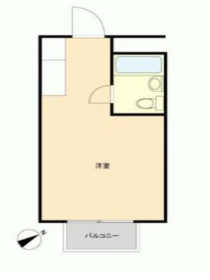 メゾンド・ノア錦町(ワンルーム/3階)の間取り写真