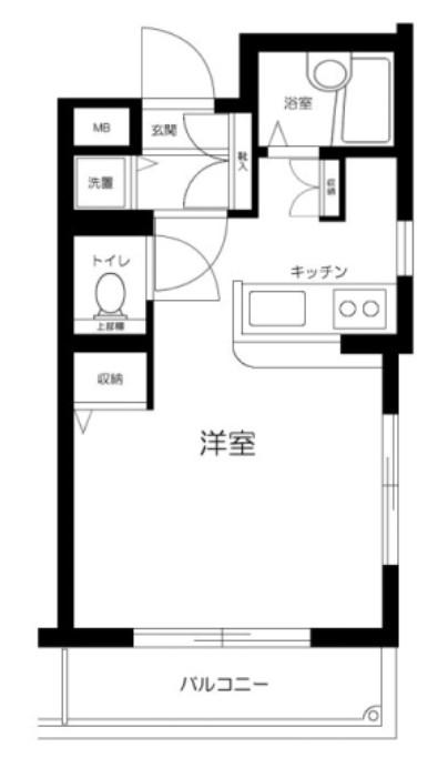 フェニックス文京千石(ワンルーム/3階)の間取り写真
