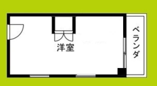深江橋レジデンスシェアハウス(ワンルーム/4階)の間取り写真