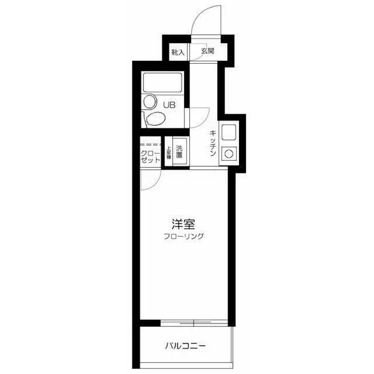 プレール恵比寿 2階階 間取り