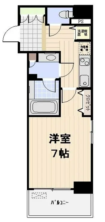 プロスペクト日本橋小網町 4階階 間取り