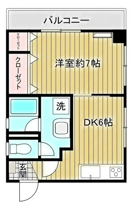 アネックス中山 2階階 間取り
