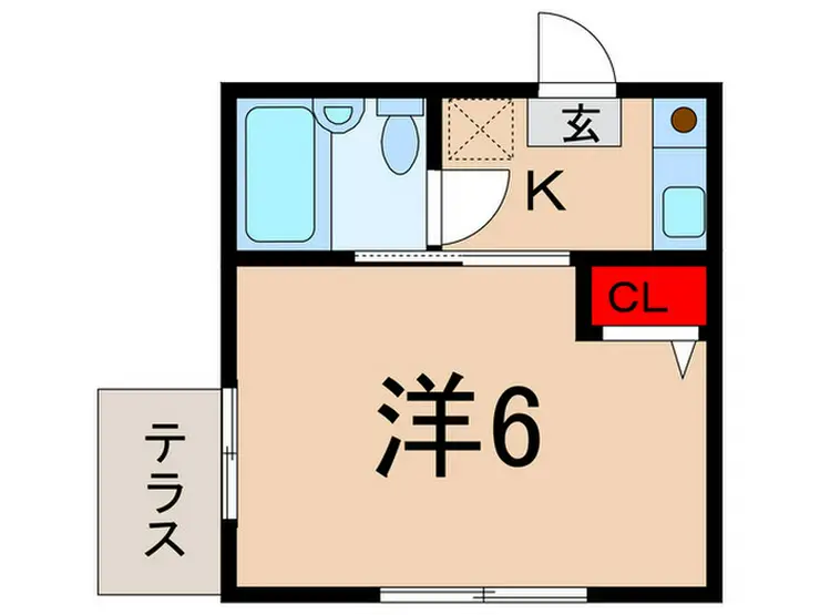 ハイツダイネツ 1階階 間取り