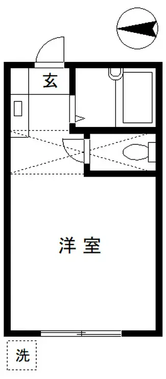 パークヒル日吉 1階階 間取り
