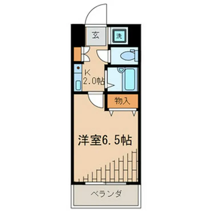 セントラルパークハイツ 1階階 間取り