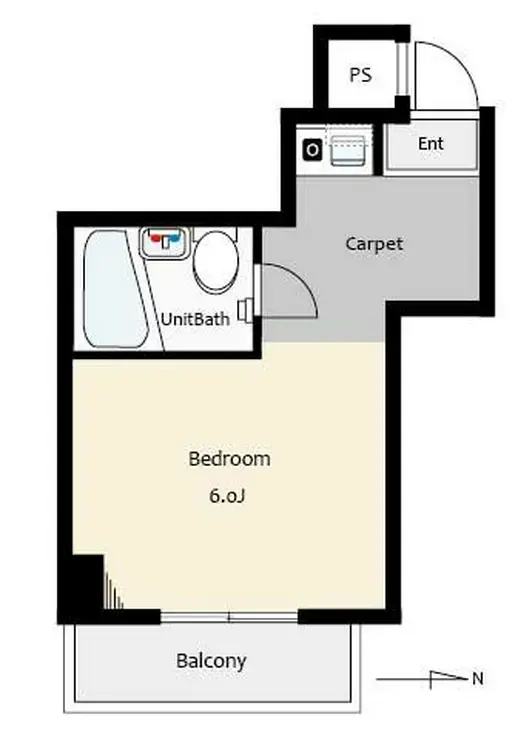 ライオンズマンション東池袋 9階階 間取り