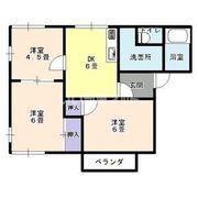 サンモール・SRB(3DK/2階)の間取り写真