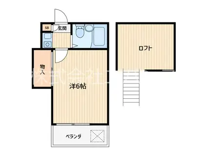 ファミリーメゾン元郷(1K/1階)の間取り写真