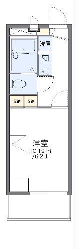 レオパレスさかえ(1K/3階)の間取り写真