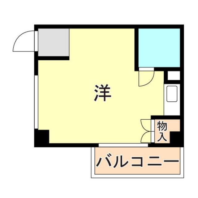 プレアール西明石(ワンルーム/4階)の間取り写真
