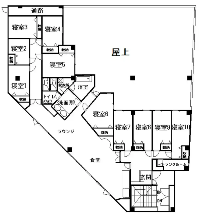 佐藤ビル 3階階 間取り