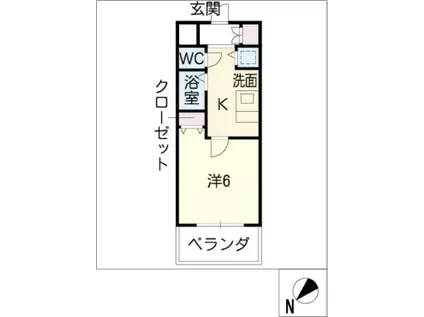 プレサンス新栄リミックス(1K/3階)の間取り写真