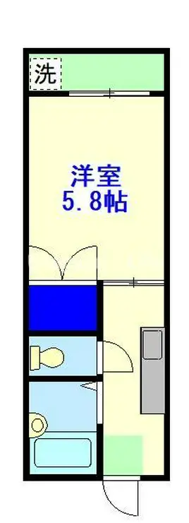 メゾンノボル 2階階 間取り