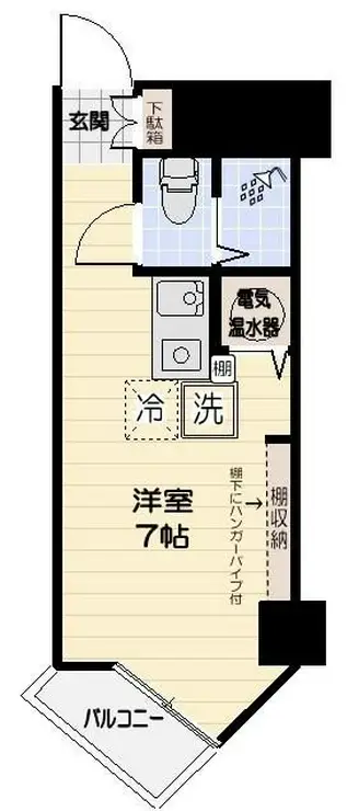 ハイツ神田岩本町 5階階 間取り