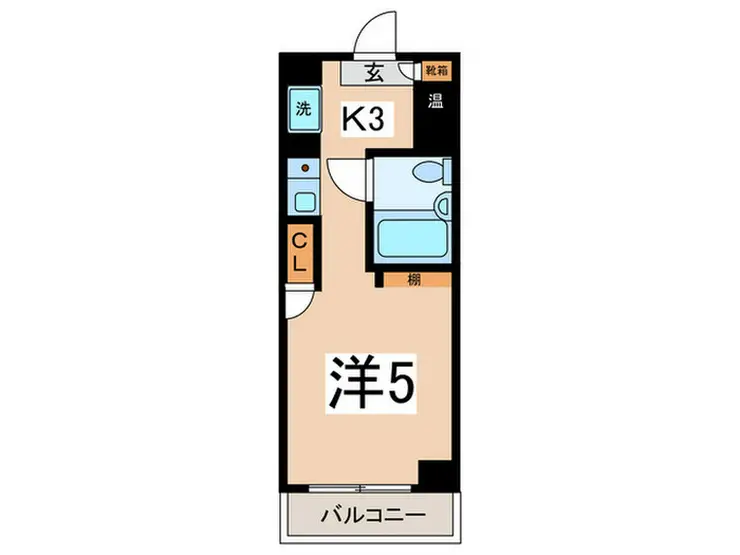 朝日プラザ妙蓮寺 4階階 間取り