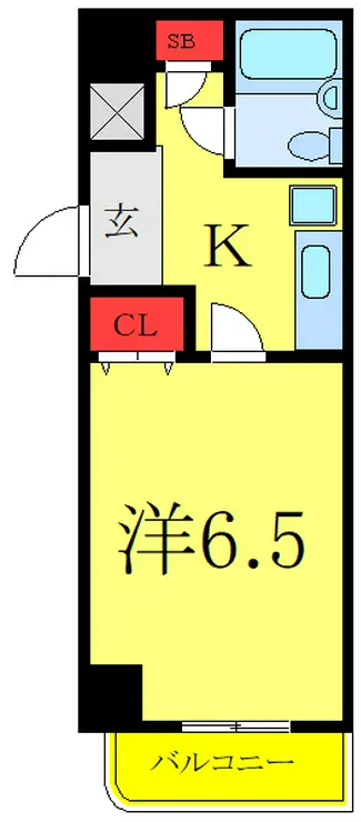 日神パレス西台第3 4階階 間取り