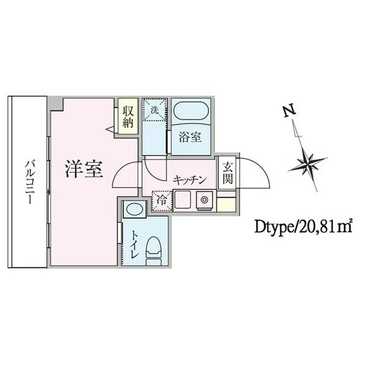 グランソフィア長津田駅前 1階階 間取り