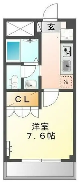 アドバンス創 3階階 間取り