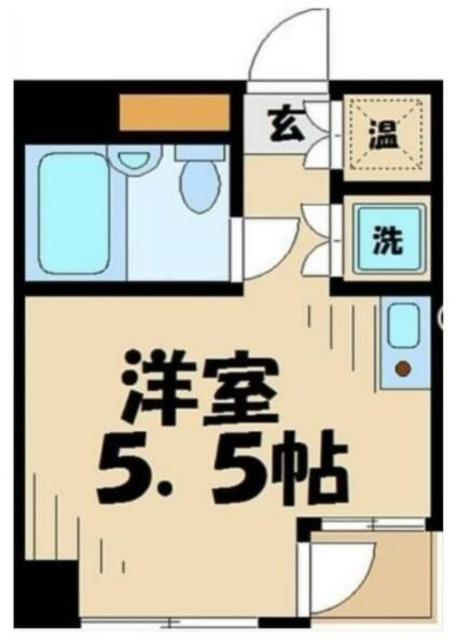 朝日プラザ南橋本(1K/3階)の間取り写真