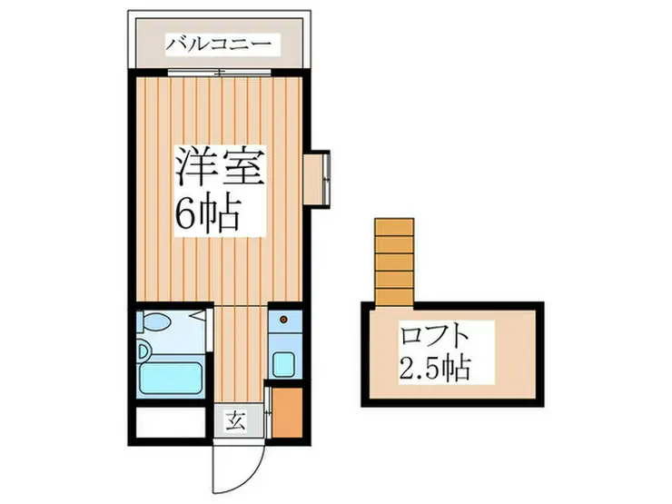 エスポワール田無 1階階 間取り