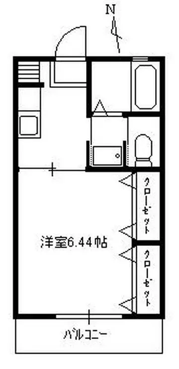 エスポワール・アキ 2階階 間取り