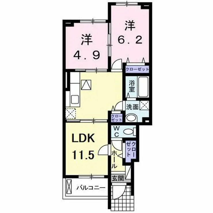 プリムラ1 1階階 間取り