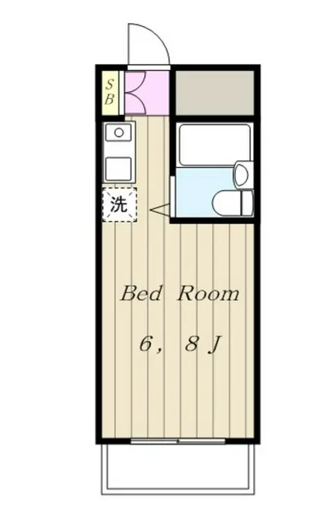 トラスティ永山 4階階 間取り