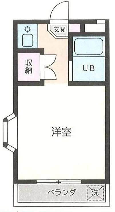 第3マンションオリト 3階階 間取り