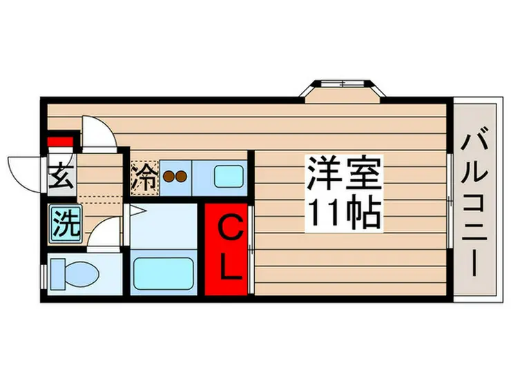 コスモ鎌ヶ谷 1階階 間取り