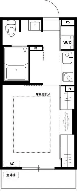 リブリ・シャンティーユ 2階階 間取り