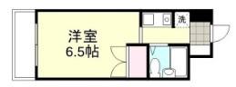 アルカディア倉敷(1K/3階)の間取り写真