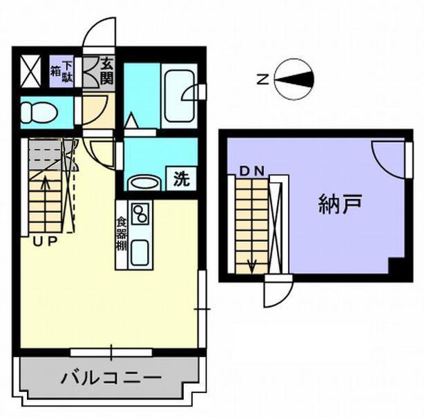 Tパラッツオ(1SK/5階)の間取り写真