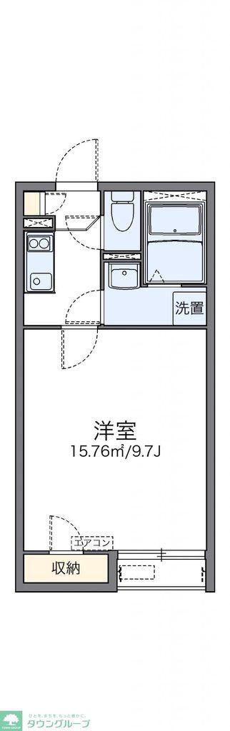 レオネクストプランドール52742(1K/2階)の間取り写真