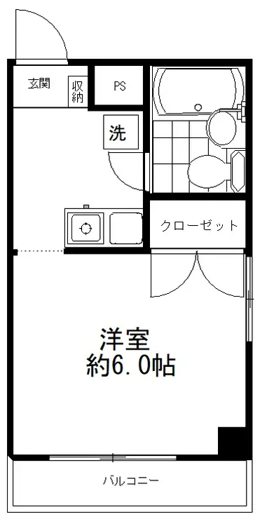 メゾンド別所 2階階 間取り
