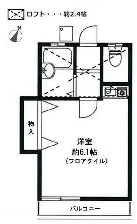 グリーンホームIII 2階階 間取り